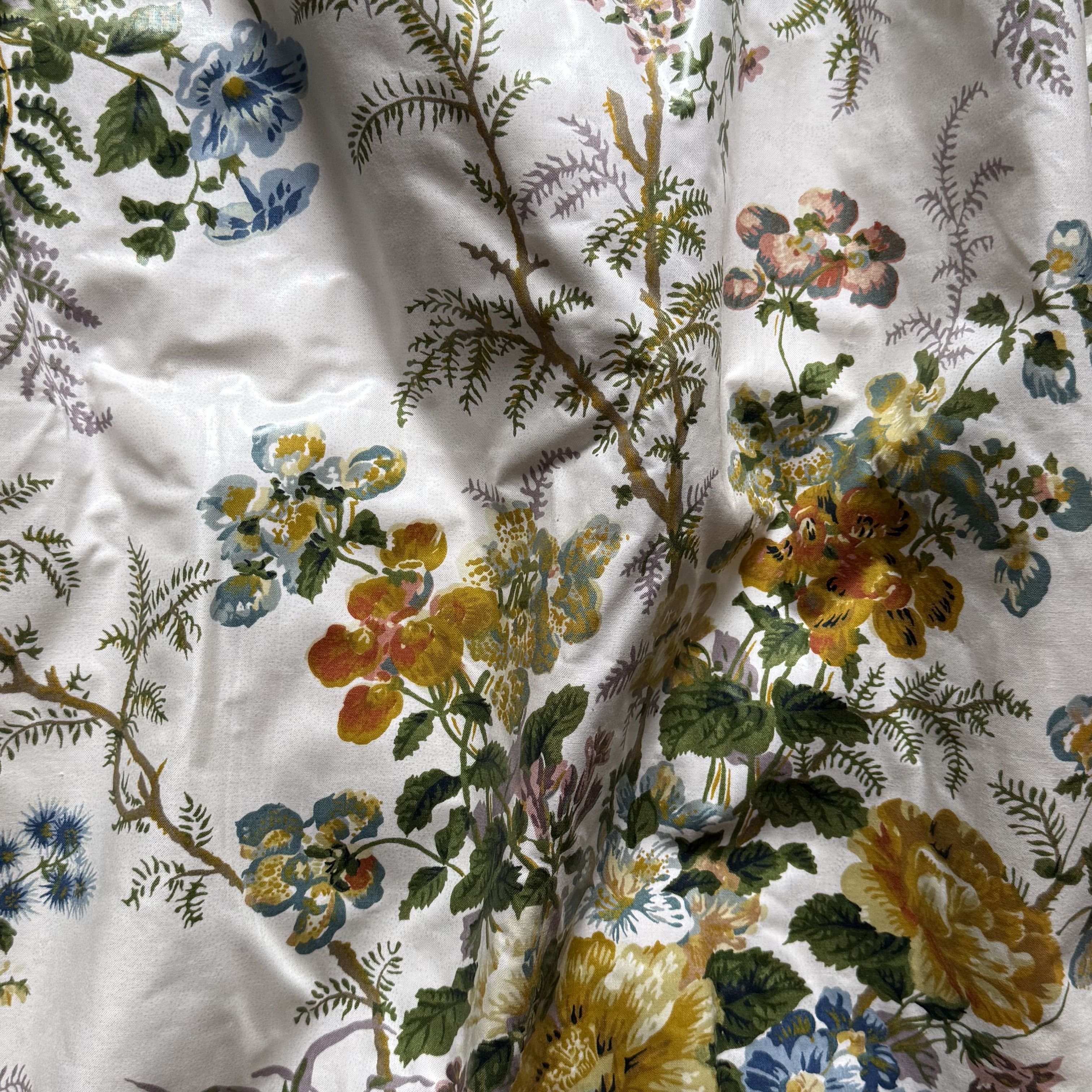 Gorgeous Chintz Curtains with Optional Pelmet