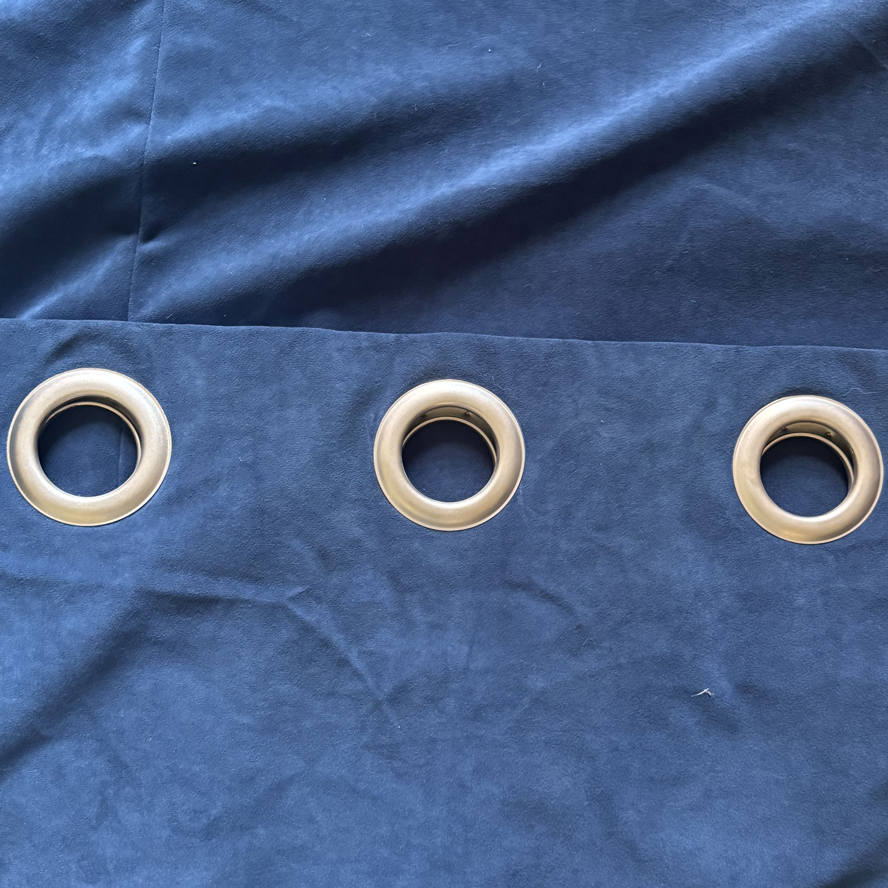 Navy Blue Velvet Curtains