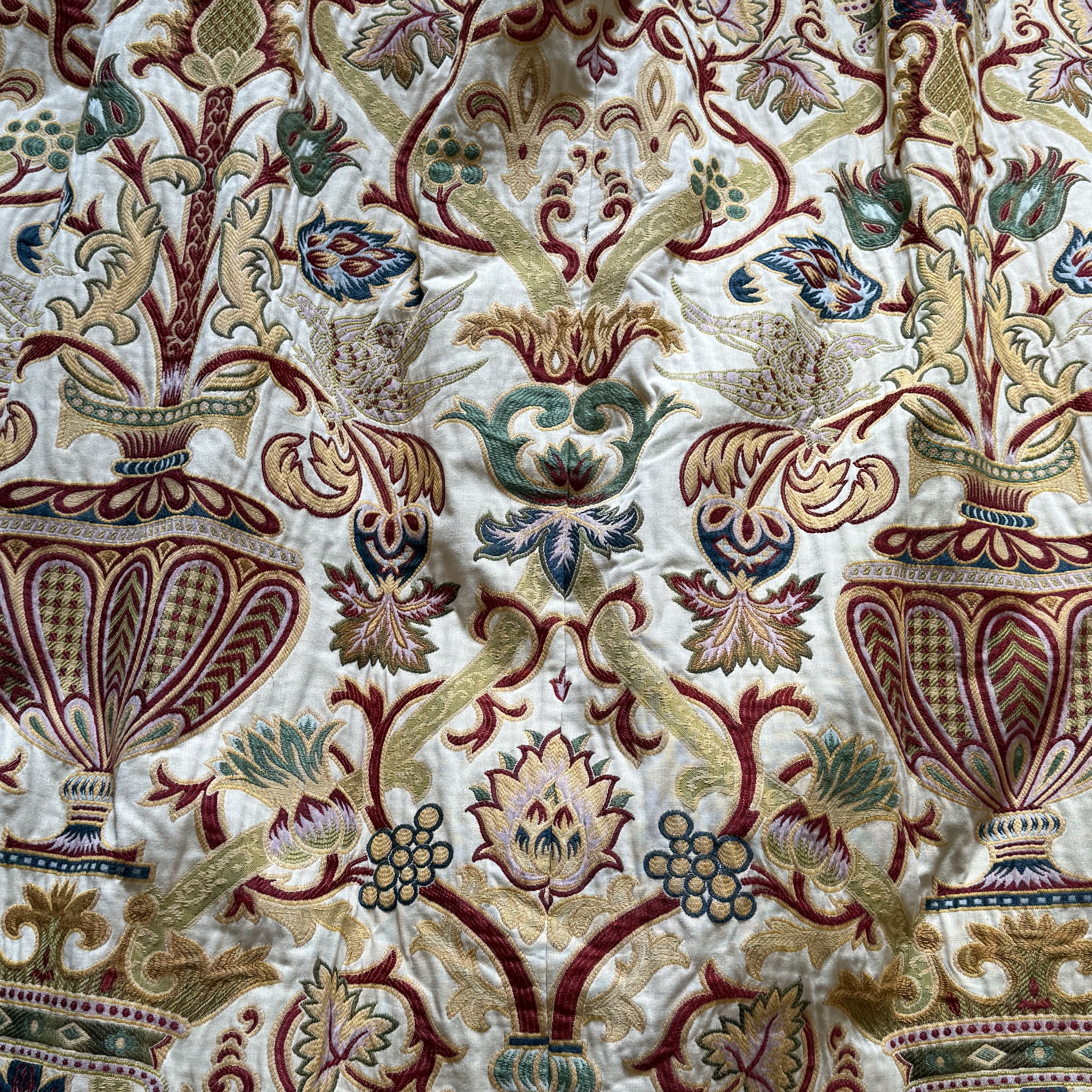 Gorgeous Vibrant Embroidered Curtains (Pair 2)