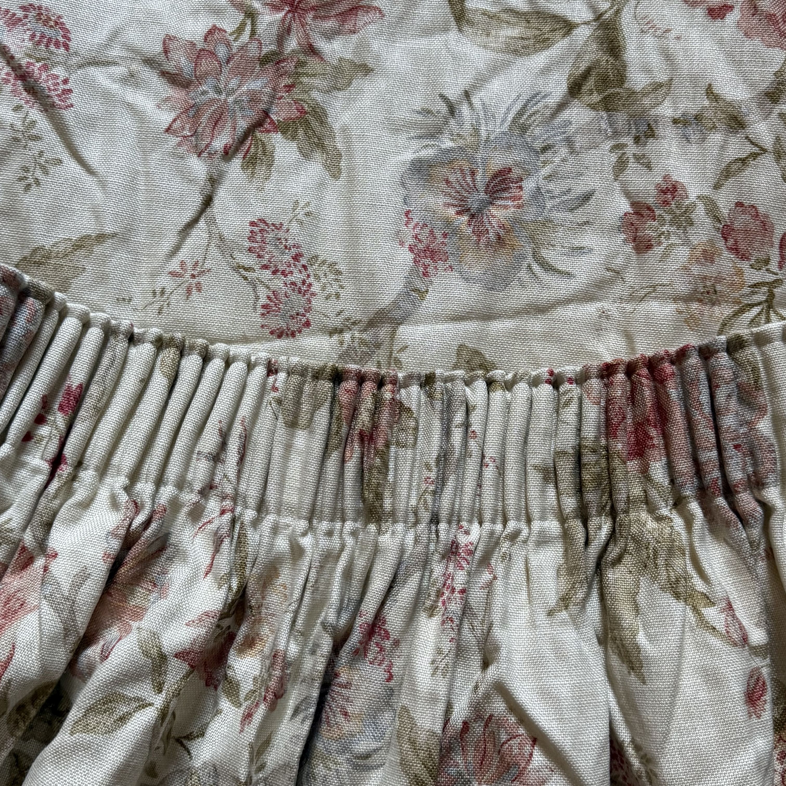 Linwood Arcadia Tresco Stawberry Punnet Fabric Curtains