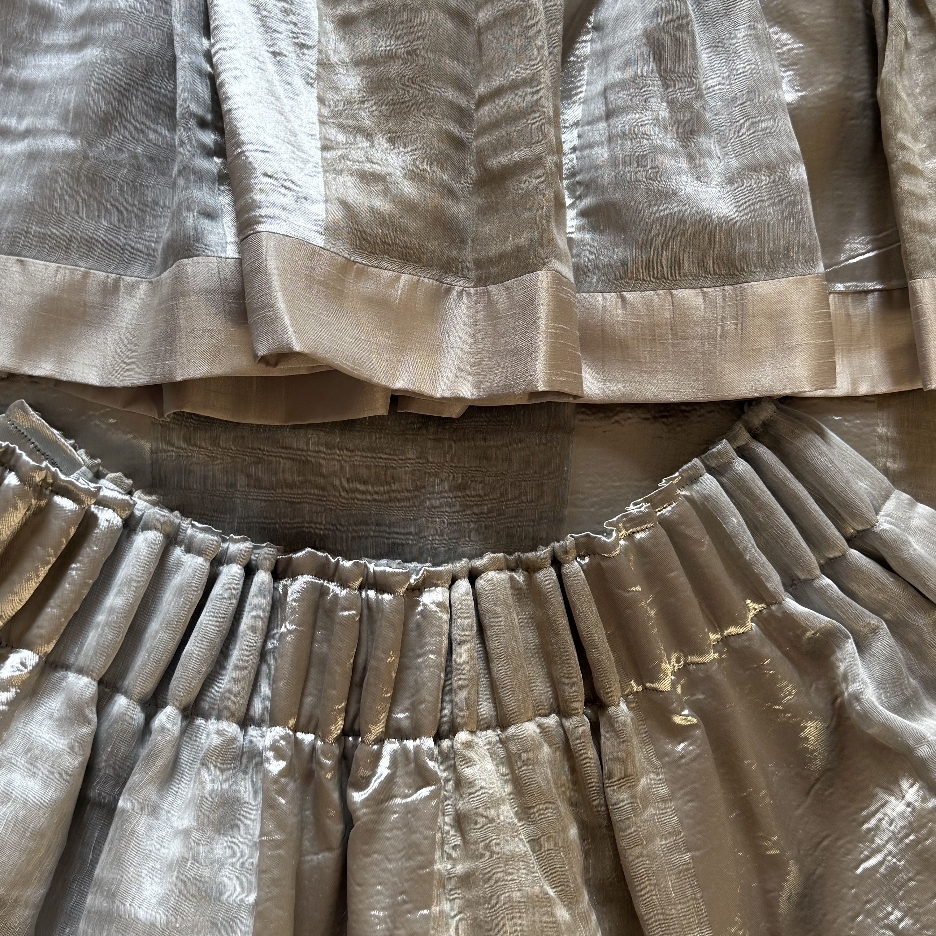 Gorgeous Metallic Striped Door Curtain
